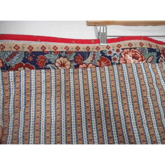 Vintage 1990s Quilted rectangle lap blanket or wall hanging Follow Your Star - Picture 7 of 10